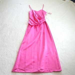 Vintage Y2K Andrea Candy Pink Ballgown Sz 10